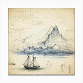 探検の航海 Voyage Of Exploration (IX) Canvas Print