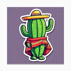 Mexican Cactus 29 Canvas Print