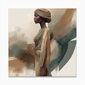 African Woman 3 Canvas Print