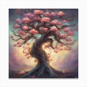 Cherry Blossom Tree Canvas Print