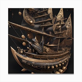 Ship Of Fools Canvas Print