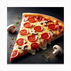 Pizza81 2 Canvas Print