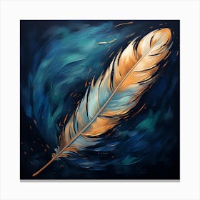 Feather Feather Feather Canvas Print