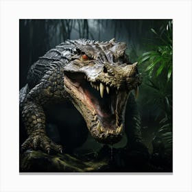 Alligator 5 Canvas Print