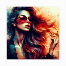 Beauty Abstract Painting Canvas Print