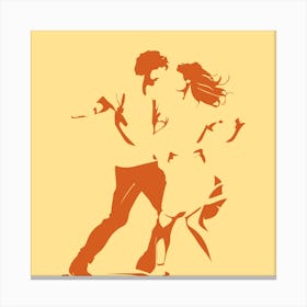 Dancing Couple Canvas Print