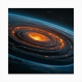 Black Hole 1 Canvas Print