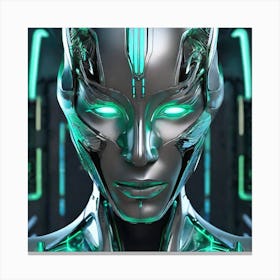 Cyborg 14 Canvas Print