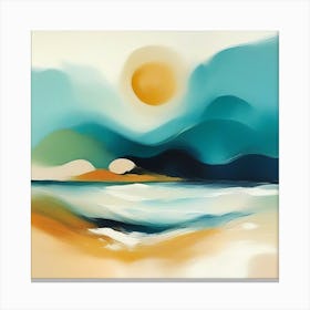 'Sunrise' 6 Canvas Print