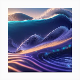 Ocean Waves Canvas Print