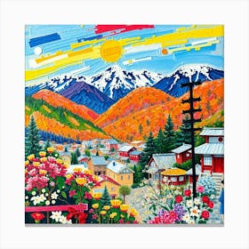 Beautiful places to live Canvas Print