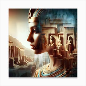 Egyptian Woman 3 Canvas Print