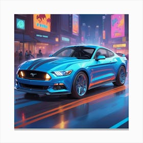 Ford Mustang Gt 5 Stampe su tela