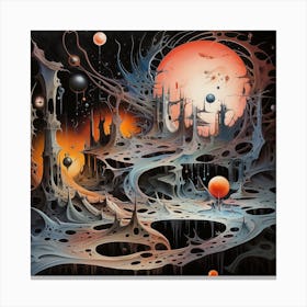 'Solar System' Canvas Print