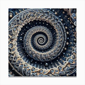 Spiral Spiral Spiral Canvas Print