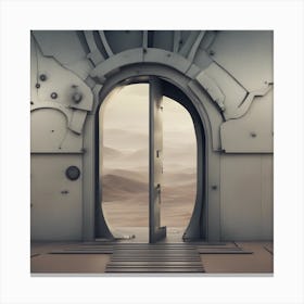 Doorway To Space Canvas Print