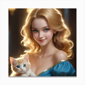 Beauty And The Beast 43 Canvas Print