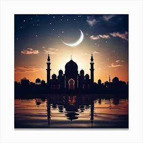 Islamic Mosque 1 Canvas Print