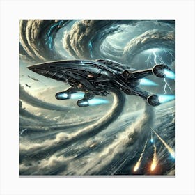 Thunderstrike Destroyers Wind Manipulation Canvas Print