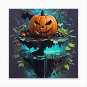 Jack O Lantern Canvas Print