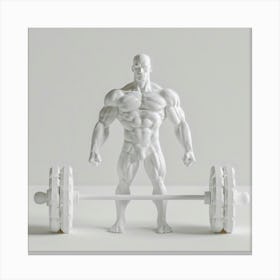 Bodybuilder 2 Canvas Print