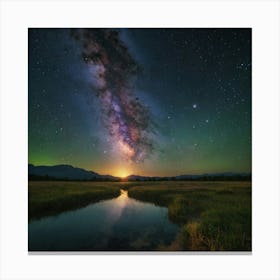 Milky Canvas Print