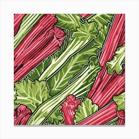 Rhubarb 131 Canvas Print