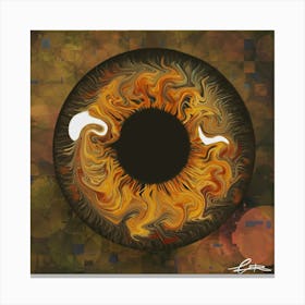 Surreal Eye Canvas Print