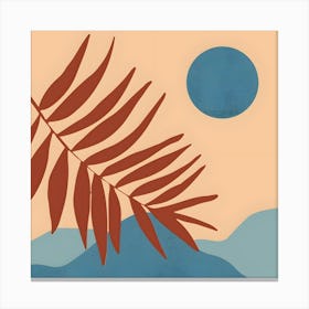 Palm Leaf 2 Canvas Print