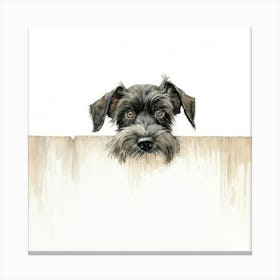 Schnauzer 18 Canvas Print