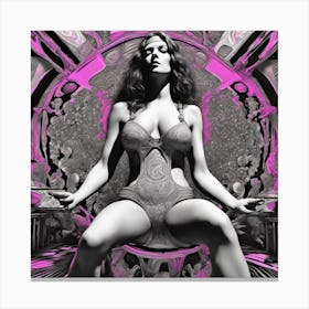 Sexy Woman Canvas Print