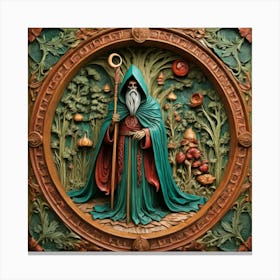 Old Elf Canvas Print