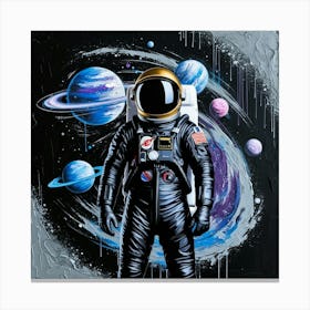 Spaceman 4 Canvas Print