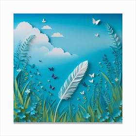 FLORES DE AGUA Canvas Print