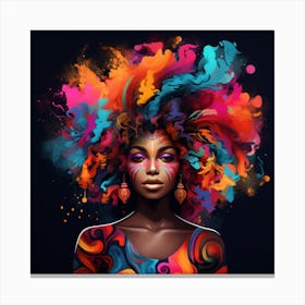 Afrofuturism 58 Canvas Print