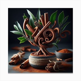 A Cinnamon Tree Canvas Print