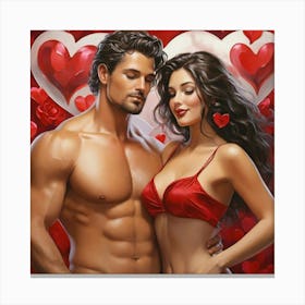 Valentine'S Day 10 Canvas Print