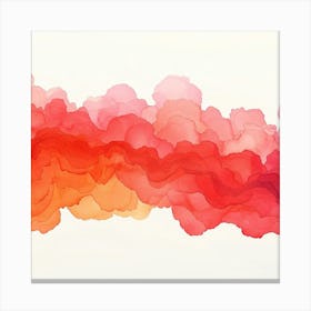 Abstract Watercolor Painting 8 Canvas Print