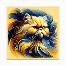 Persian Cat 01 Canvas Print