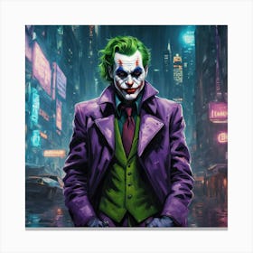 Joker 38 Canvas Print