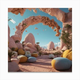 Desert Landscape 4 Canvas Print