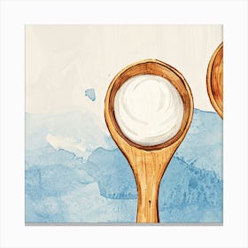 Sugar Spoons Canvas Print