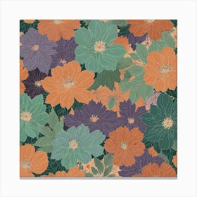 Floral Pattern 3 Canvas Print