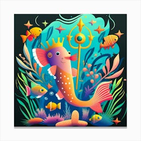 Mermaid Canvas Print