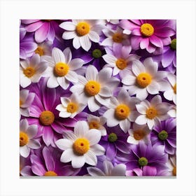 Flowers Stock Videos & Royalty-Free Footage 3 Canvas Print