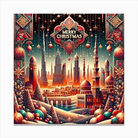Christmas in Middle East Canvas Print