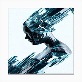 Shattered Canvas Print