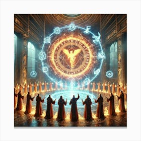 Order Of Ember Ritualistic Powers Converted Canvas Print