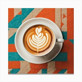 Latte Art 31 Canvas Print