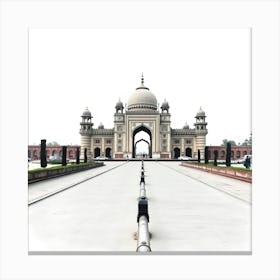 Hyderabad Palace - Palace Stock Videos & Royalty-Free Footage Canvas Print